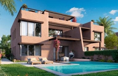 chalet in hacienda blue