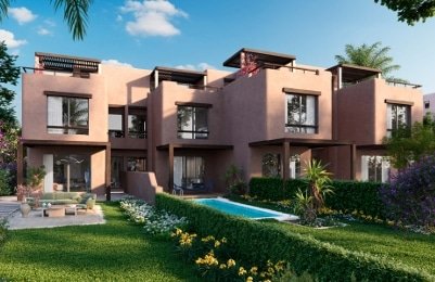 townhouse in hacienda blue